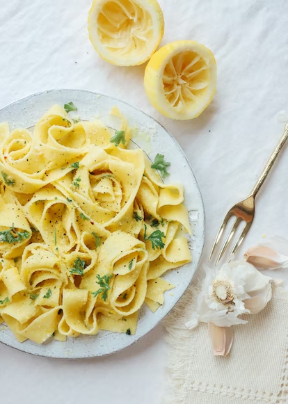 viral food trend lemon pasta