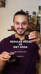Mythbuster Regular Soda Vs Diet Soda