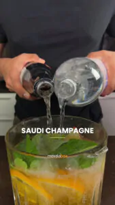 Saudi champagne